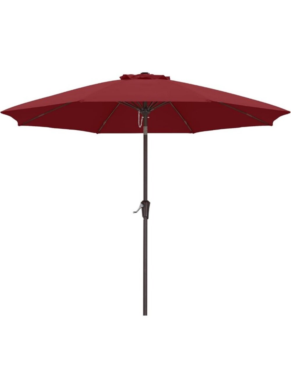 9FT Outdoor Patio Umbrella - Stylish 8-Rib Design for Garden & Deck Shade